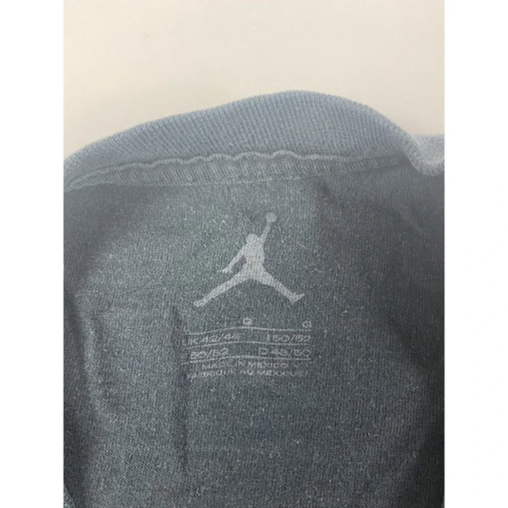 Jordan‎ Air Mens T Shirt Size L Concrete Jumpman Black